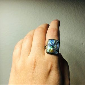 Australian Stone Hand Crafted Silver Ring 💍